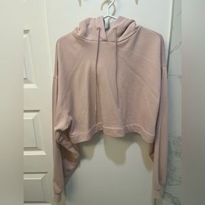 Alo Yoga Bae hoodie in pink mauve